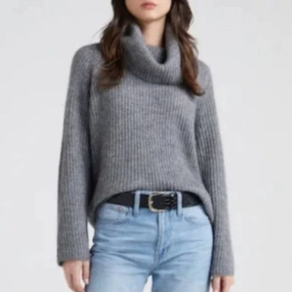 J.Crew Point Sur Chunky Knit Sweater - Women's Small